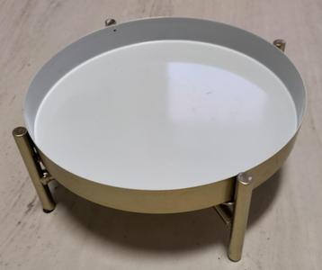 Etagére goud en wit 22cm beschikbaar voor biedingen