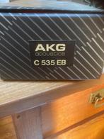 Studio Microfoon AKG 535 EB - vintage, Muziek en Instrumenten, Microfoons, Ophalen of Verzenden, Gebruikt, Studiomicrofoon