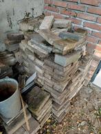 Partij handgebakken stenen Gratis af te halen, Tuin en Terras, Ophalen of Verzenden, Gebruikt, Beton, Klinkers