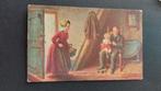 Joh.Gerstenhauer, op bezoek, klederdracht, Verzamelen, Ansichtkaarten | Themakaarten, Verzenden, Voor 1920, Ongelopen, Overige thema's