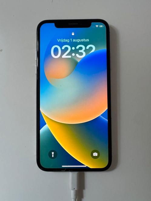 Iphone x - wit/silver - 64gb, Telecommunicatie, Mobiele telefoons | Apple iPhone, Gebruikt, 64 GB, Zonder abonnement, iPhone X