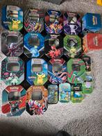 Verschillende lege Pokémon tins., Ophalen of Verzenden, Zo goed als nieuw, Overige typen