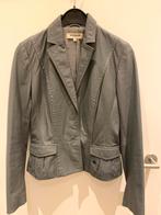 Grijze McGregor leren Dames Blazer - Maat 38, Kleding | Dames, Maat 38/40 (M), Ophalen of Verzenden, Zo goed als nieuw, Jasje