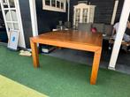 Houten Vierkante Eettafel, Huis en Inrichting, Tafels | Eettafels, Ophalen, Gebruikt, 150 tot 200 cm, Vierkant