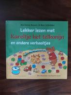 Lekker lezen met Kareltje het telkonijn  van Marianne Busser, Ophalen of Verzenden, Zo goed als nieuw