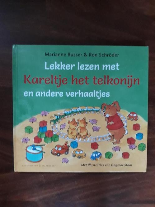 Lekker lezen met Kareltje het telkonijn  van Marianne Busser, Boeken, Kinderboeken | Kleuters, Zo goed als nieuw, Ophalen of Verzenden