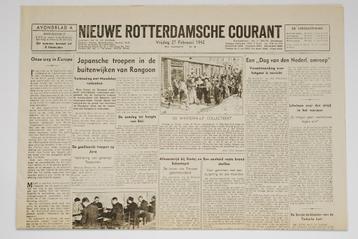 27 februari 1942 - Nieuwe Rotterdamsche Courant | Heruitgave beschikbaar voor biedingen