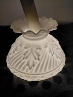 Melkglas kapje voor olielamp, Ophalen of Verzenden