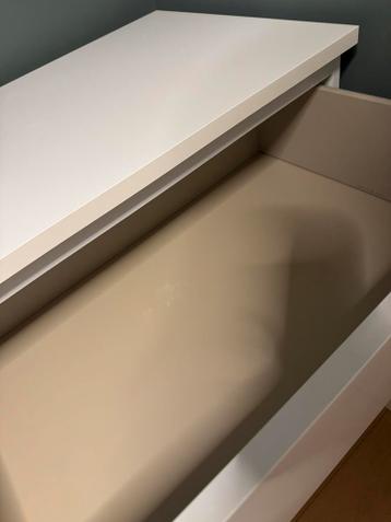 IKEA Malm ladekast (wit en 4 lades) - afbeelding 2