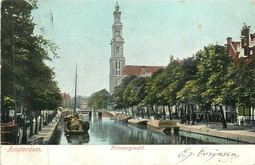(381-310-017) Amsterdam Prinsengracht, Verzamelen, Ansichtkaarten | Nederland, Noord-Holland, Verzenden