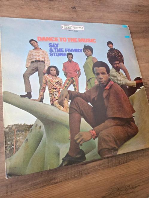 Lp vinyl Sly & the family stone - Dance to the music, Cd's en Dvd's, Vinyl | R&B en Soul, Gebruikt, 1960 tot 1980, Ophalen of Verzenden