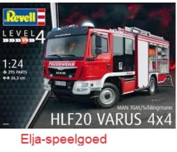 Revell 7452 1:24 Schlingmann HLF 20 VARUS 4X4 modelbouw auto beschikbaar voor biedingen