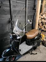 Retro snorscooter La Souris zgan zwart, Fietsen en Brommers, Snorfietsen en Snorscooters, Overige merken, Benzine, Zo goed als nieuw