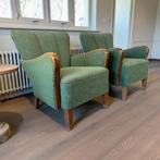 Set van 2 vintage fauteuils / cocktailstoelen / eenzitjes, Ophalen