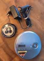 Vintage Sony discman d-ne241+vintage twin turbo oordopjes, Ophalen of Verzenden
