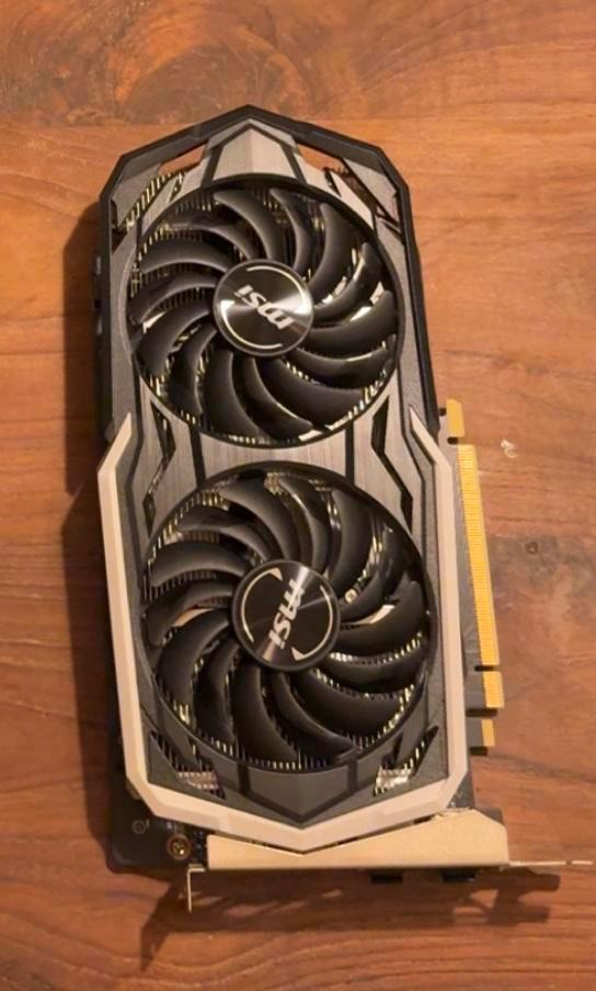 MSI GeForce GTX 1660 Ti, Computers en Software, Videokaarten, Zo goed als nieuw, Nvidia, PCI-Express 3.0, GDDR6, HDMI, DisplayPort