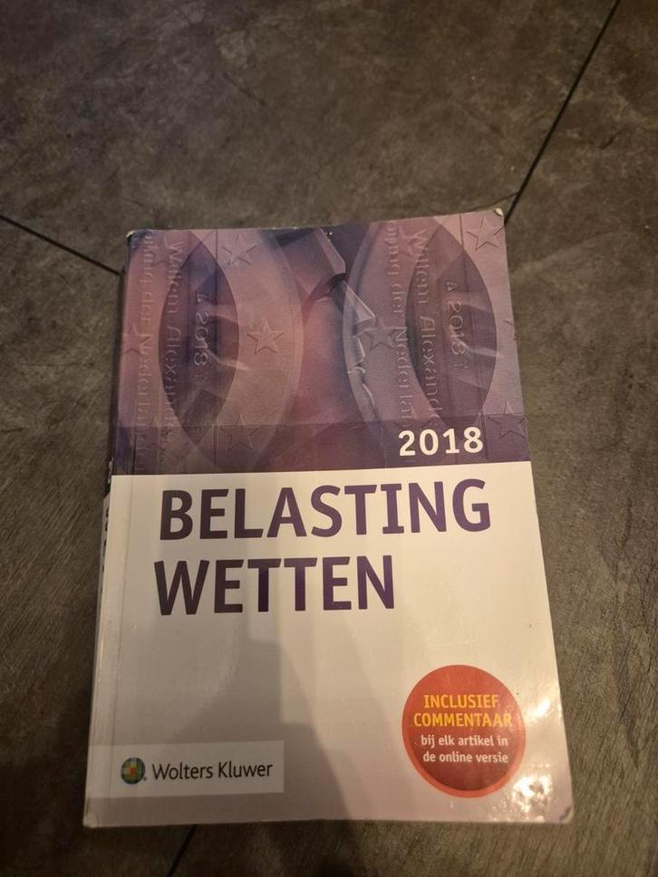 Belastingwetten - pocketeditie 2018, Boeken, Wetenschap, Nieuw, Ophalen of Verzenden