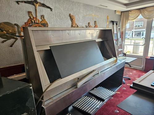Horeca afzuigkappen 2 stuks + ventilatiebox, Witgoed en Apparatuur, Afzuigkappen, Gebruikt, Ophalen