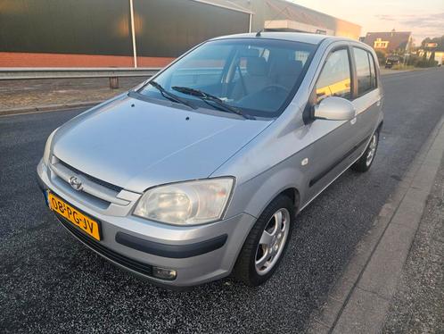 Hyundai Getz 1.6 5DRS AUT 2004 APK09/2026/NL AUTO/AIRCO, Auto's, Hyundai, Bedrijf, Getz, ABS, Airbags, Airconditioning, Alarm