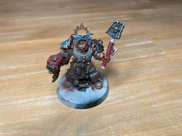 Spacemarine Chaplain in terminator Armor - Metal - Warhammer beschikbaar voor biedingen