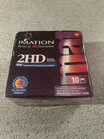 Imation 2HD Disketten - Nieuw in verpakking! beschikbaar voor biedingen