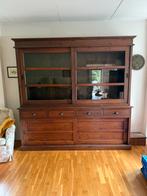 Grote Buffetkast 220X220, Ophalen, 200 cm of meer, 25 tot 50 cm, Glas