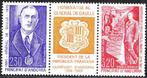 18-04 Frans Andorra MI 418/9 strook postfris, Postzegels en Munten, Postzegels | Europa | Overig, Ophalen of Verzenden, Overige landen