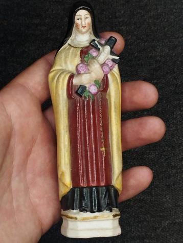 zeldzaam religieus beeldje van vóór 1940 beschikbaar voor biedingen