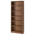 Ikea Billy boekenkast - donkerbruin, Gebruikt, 200 cm of meer, 25 tot 50 cm, Overige materialen