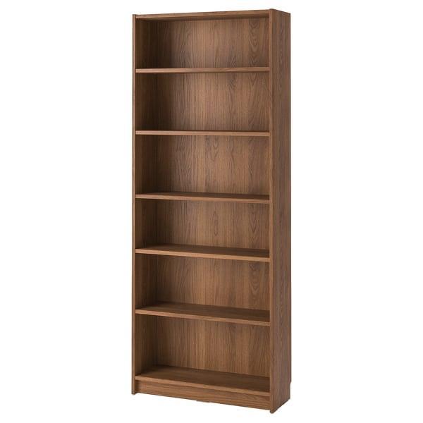Ikea Billy boekenkast - donkerbruin, Huis en Inrichting, Kasten | Boekenkasten, Gebruikt, 50 tot 100 cm, 200 cm of meer, 25 tot 50 cm