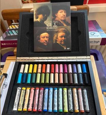 Rembrandt Oliepastels Set beschikbaar voor biedingen