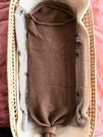 Hvid wollen cocoon mocca, Ophalen of Verzenden, Gebruikt, Minder dan 70 cm, Bakerzak of Bakerdoek