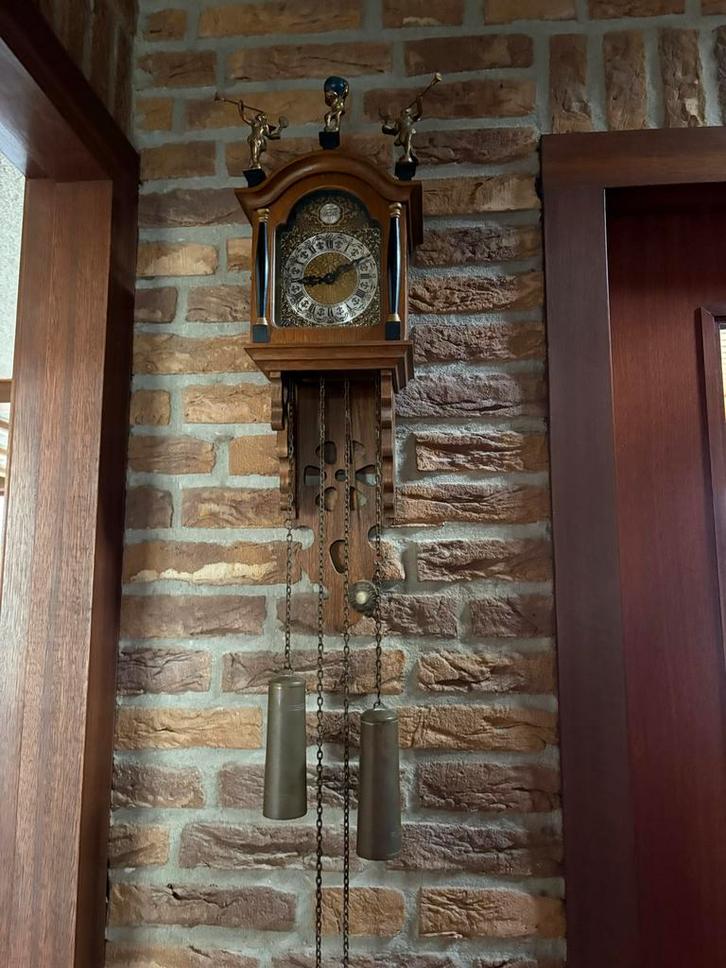 Staartklok jaren '60/'70, Antiek en Kunst, Antiek | Klokken, Ophalen of Verzenden