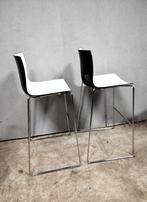 Design barkruk Arper Catifa 46 barstoel kruk, Ophalen, 60 tot 90 cm, Zo goed als nieuw, Metaal