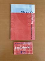 Euro Kalender en Alle Euro’s op een rij -  2 boekjes, Postzegels en Munten, Munten | Europa | Euromunten, Ophalen of Verzenden