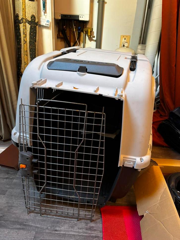 Hondenbench - transport hok - GROOT, Dieren en Toebehoren, Transportboxen, Gebruikt, Ophalen