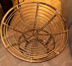 Papasan Lounge Stoel, Ophalen, Gebruikt, Bruin, Riet of Rotan