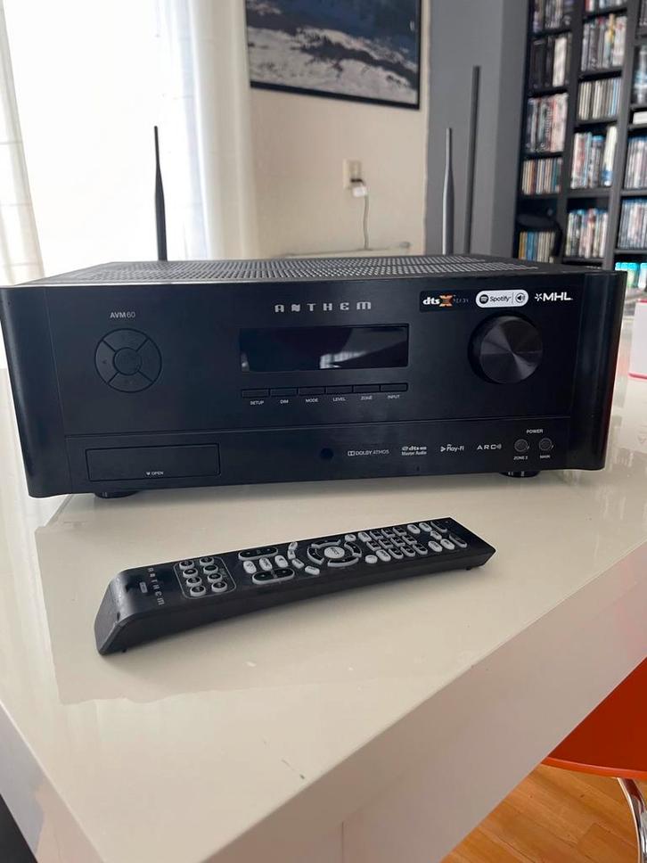 Anthem AVM 60 Processor met accessoires en doos, Audio, Tv en Foto, Versterkers en Receivers, Gebruikt, Overige systemen, Minder dan 60 watt