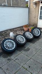 Te koop in nieuwstaat orginele 225/55/18inch Audi a6 velgen, Auto-onderdelen, 18 inch, Ophalen of Verzenden, Zomerbanden, 225 mm