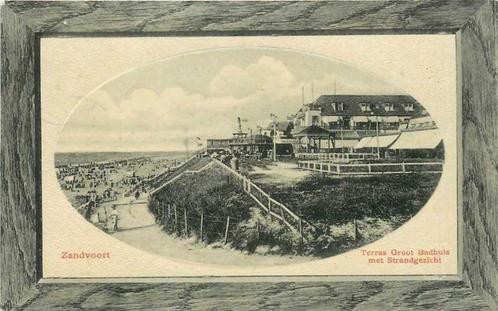 (380-787-033) Zandvoort Terras Groot Badhuis, Verzamelen, Ansichtkaarten | Nederland, Noord-Holland, Verzenden