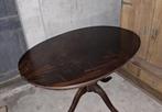 Uitschuifbare tafel met vergulde leeuwenpoten, Antiek en Kunst, Antiek | Meubels | Tafels, Ophalen