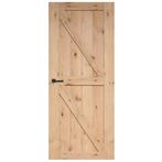 Eiken Loftdeur | Barndeur | Schuifdeur A-kwaliteit, Doe-het-zelf en Verbouw, Deuren en Horren, Niet ingevuld, 80 tot 100 cm, Binnendeur