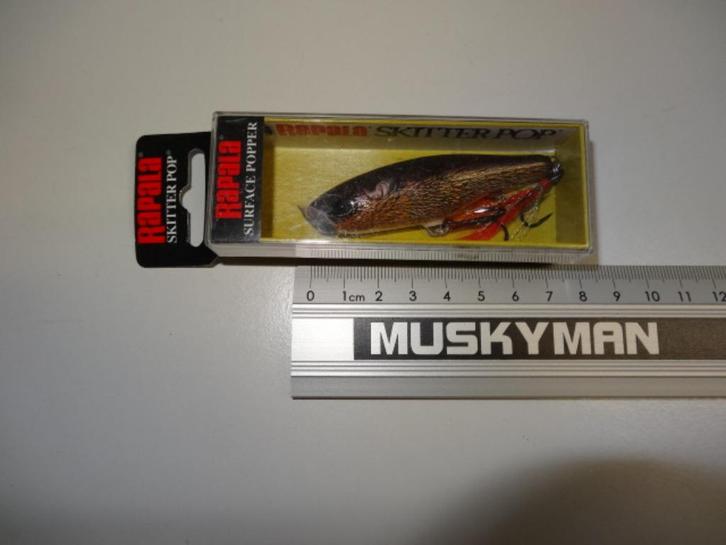 Kunstaas: Rapala Topwater Skitter Pop (SP-7) pluggen, Watersport en Boten, Hengelsport | Roofvissen, Nieuw, Overige typen, Verzenden