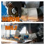 Huur Bosch haakse slijper - slijpmachine - zwaar model 125mm, Doe-het-zelf en Verbouw, Gereedschap | Slijpmachines, Ophalen