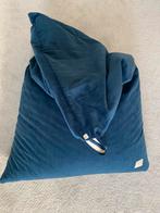 Zitzak – Velvet Night blue – Nobodinoz, Ophalen, Zo goed als nieuw, Blauw, Zitzak