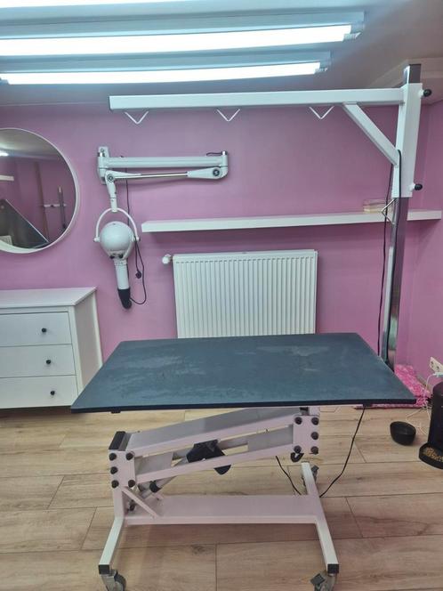 Elektrische trimtafel in goede staat, Dieren en Toebehoren, Dierenvoeding, Ophalen