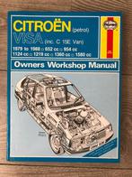 Haynes Manual Citroen Visa 1979-1988, Ophalen of Verzenden