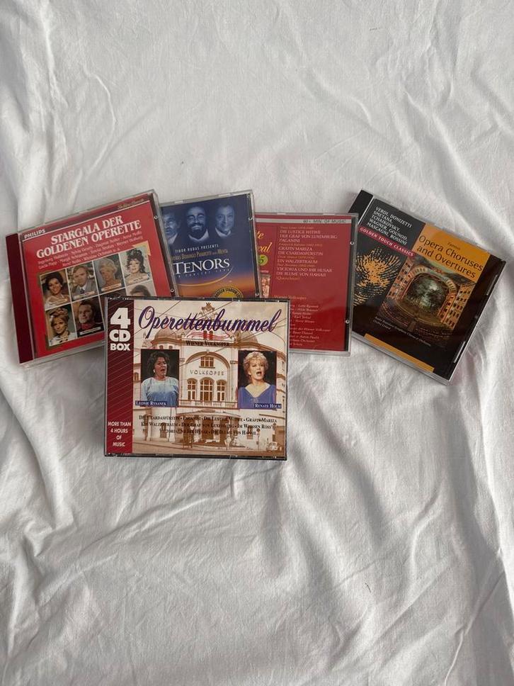 CD Collectie: Opera, Operette & Klassiek, Cd's en Dvd's, Cd's | Klassiek, Gebruikt, Opera of Operette, Romantiek, Met libretto