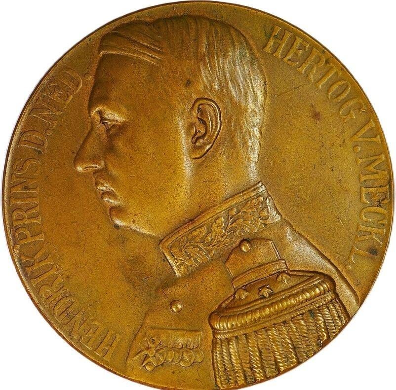 Ongebruikte prijspenning van Prins Hendrik der Nederlanden, Postzegels en Munten, Ophalen of Verzenden, Overige materialen, Nederland