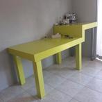 Frisgroene MDF Tafel met Zit en Stagedeelte, Ophalen